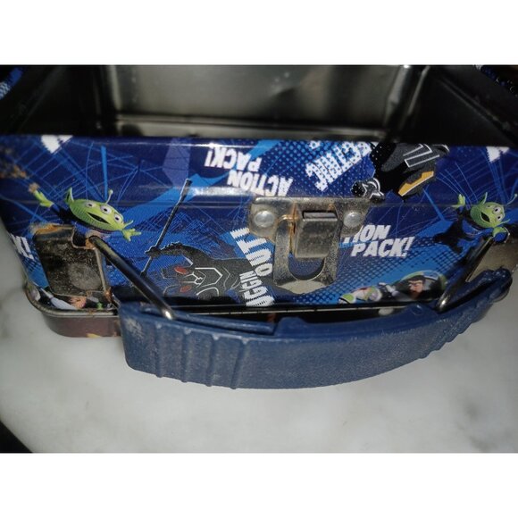 Child's Small Metal Lunch Box Toy Story About 5"x 6" x 3" - Picture 5 of 6